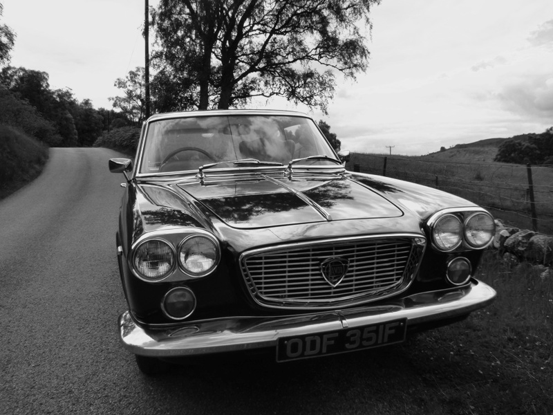 Old Lancia in the Highlands