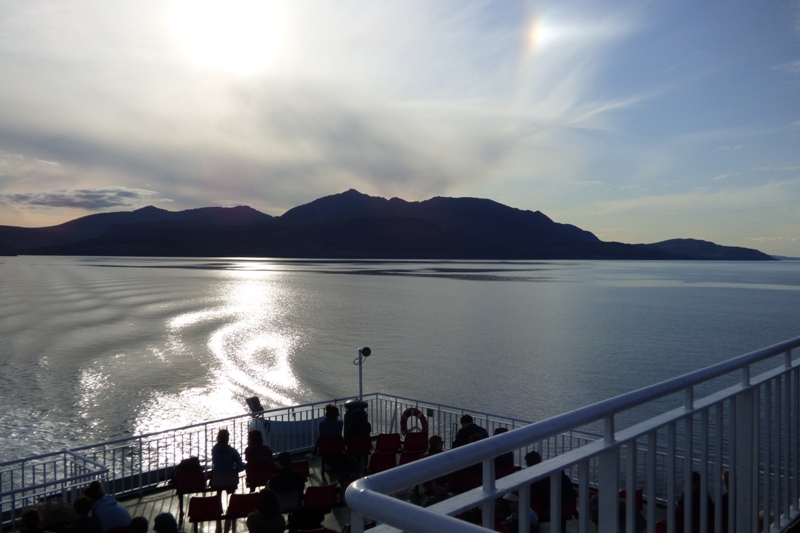 Sailing to Arran