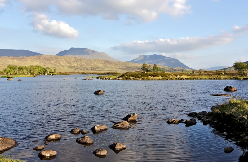 Rannoch Moor and Loch Ba