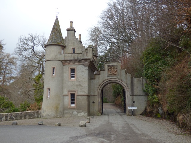 Porters Lodge Gatehouse at Ballindalloch estate