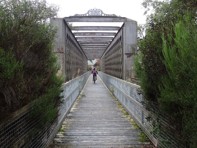 Old railway bridge on the River Spey