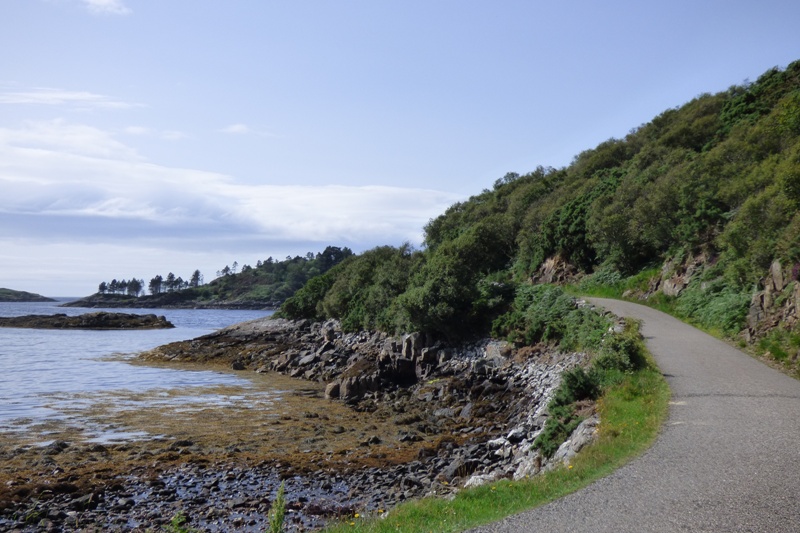 Single track Road to Inverkirkaig