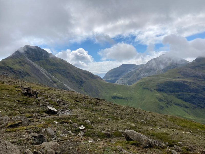 The ridge of the Rum Cuillins