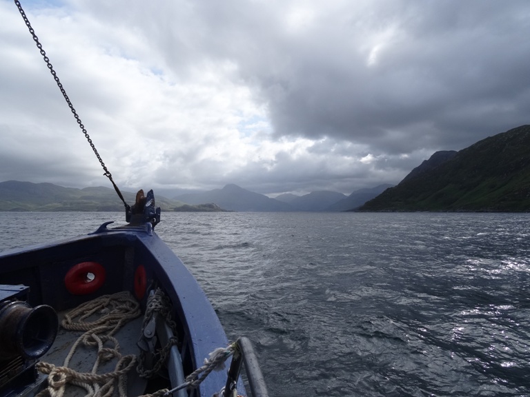 Sailing to Knoydart