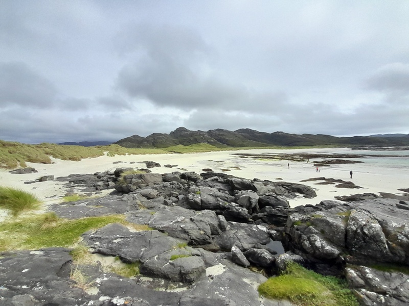 Big beach at Sanna Bay on Ardnamurchan Peninsula