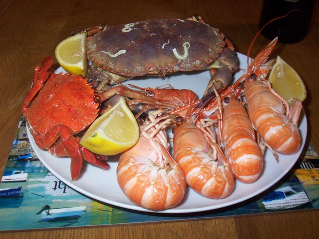 Fresh Scottish Seafood Platter