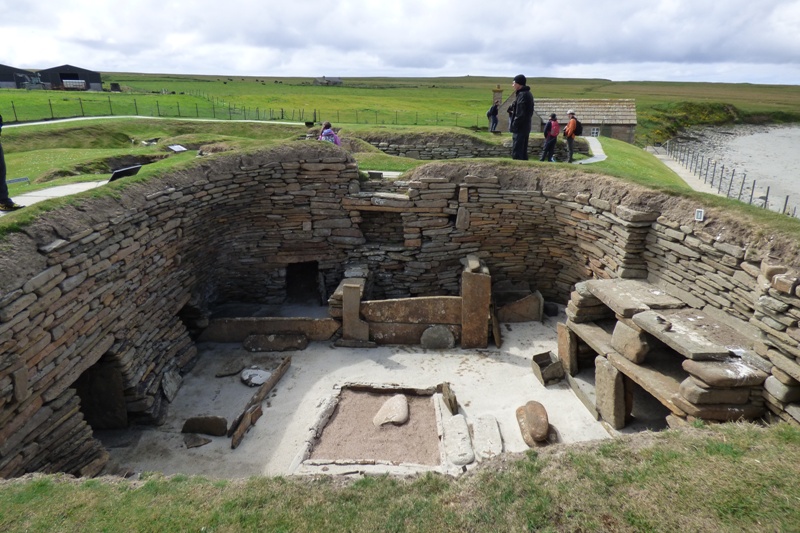 Skara Brae Neolithic village on Orkney