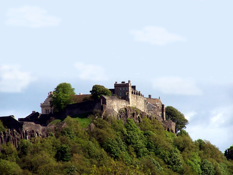 Stirling Castle viewed from King's Knot