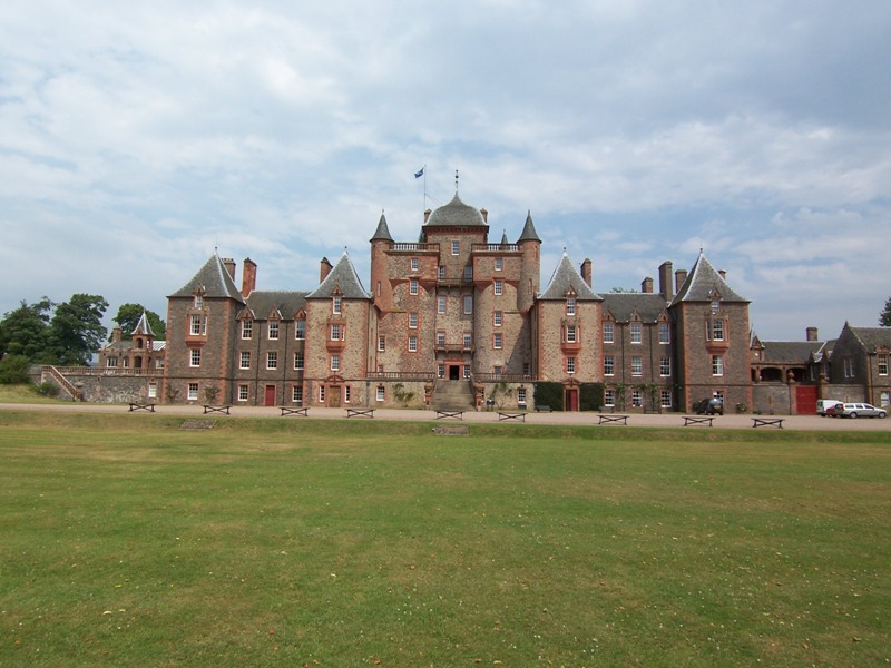 Thirlestane Castle built in 1590 by John Mailtland