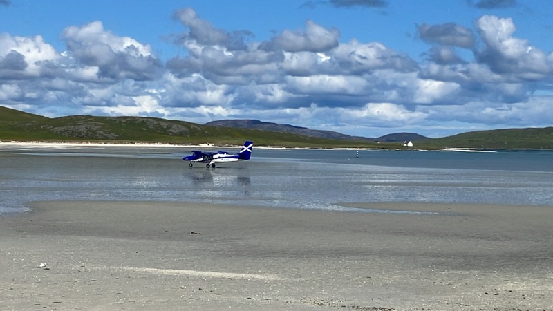 Traigh Mhor - the beach on Barra that doubles as an airport