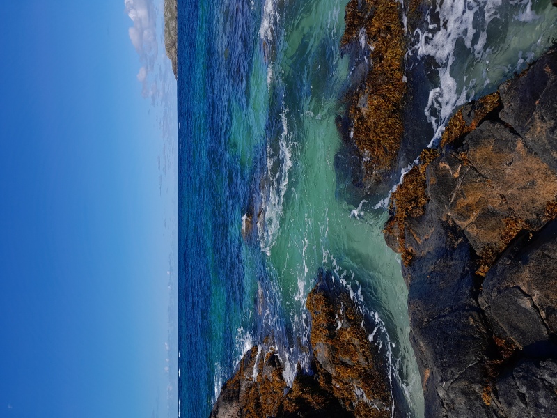 Turquoise seas at Traigh Siar on Vatersay