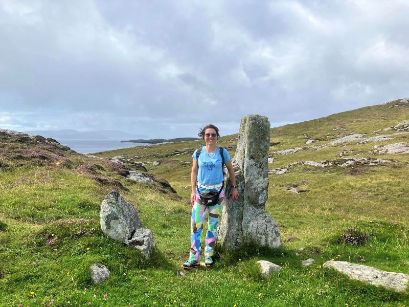 Standing stone on Vatersay