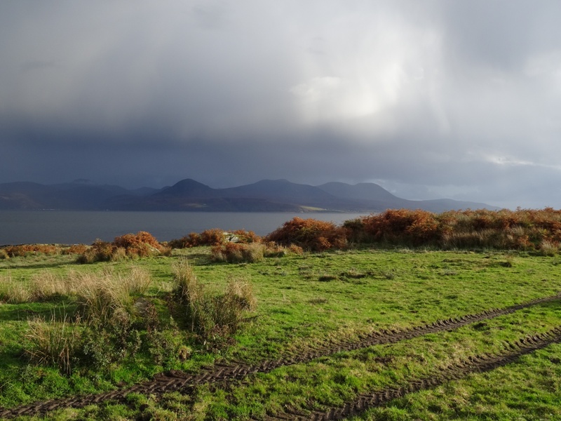 View of Arran from Kintyre