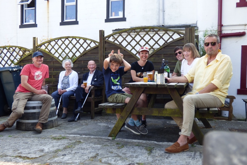 Beer Garden at An Tigh Seinnse Beer Garden at An Tigh Seinnse