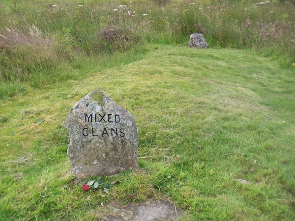 Clan graves on Culloden