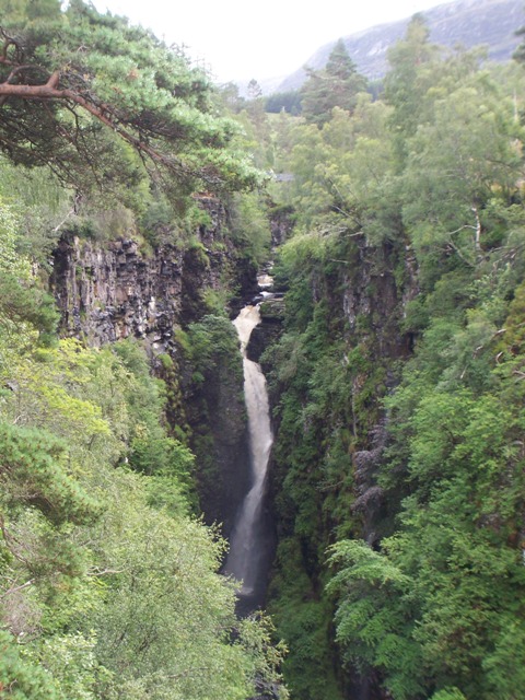 Falls of Measach seen from bridge Falls of Measach seen from bridge