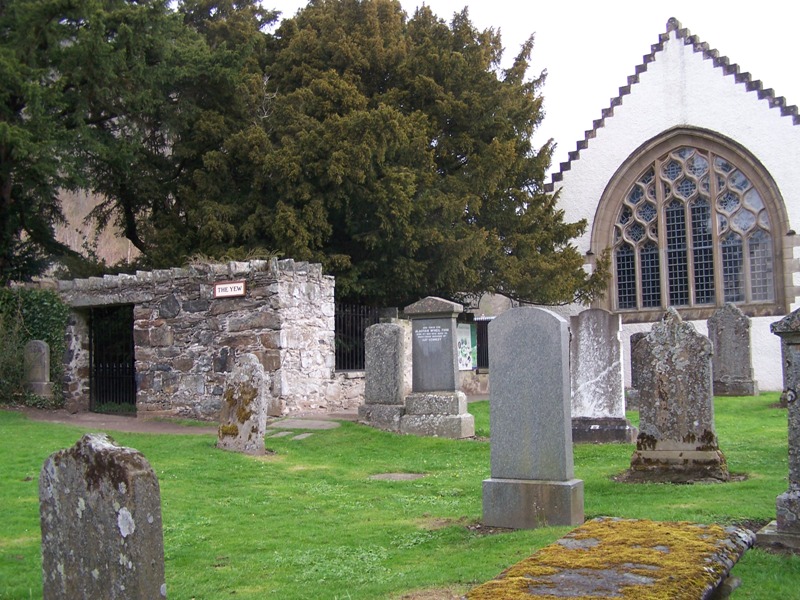Fortingall-Yew-and-Church Fortingall-Yew-and-Church