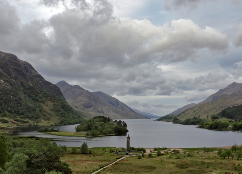 Glenfinnan Monument and Loch Shiel