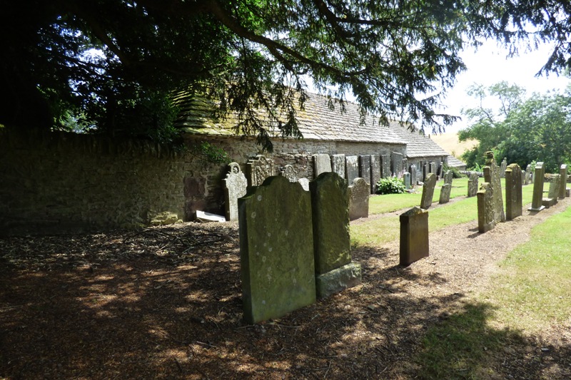 Aberlemno old gravestones in churchyard