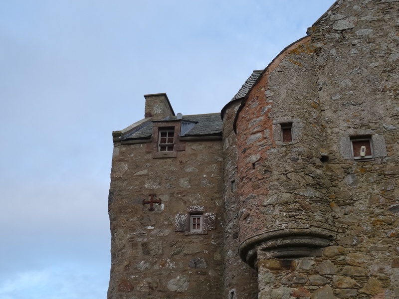 Lord Banff watching us from Inchdrewer Tower