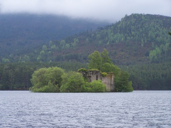 Loch an Eilein - Wolf of Badenoch's Castle