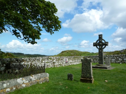 Celtic Cross at Kildalton Chapel, Islay