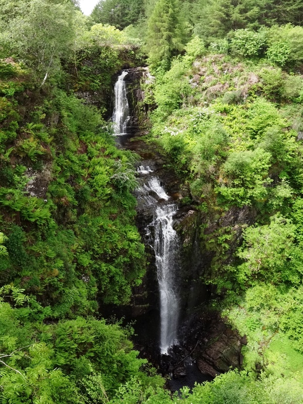 Glenashdale Waterfall from viewing platform Glenashdale Waterfall from viewing platform