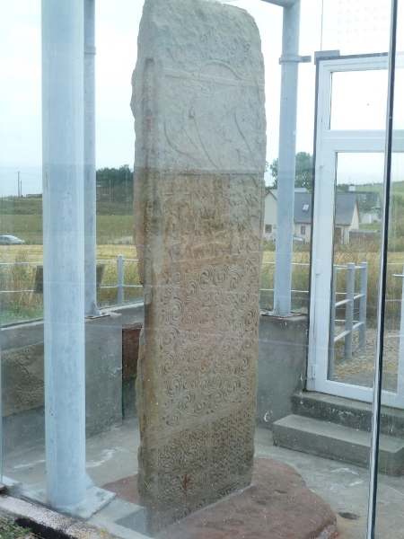 Pictish carvings on Shandwick Stone