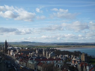 St Andrews from St Rules Tower